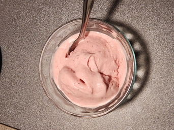 Ninja Creami Strawberry Ice Cream