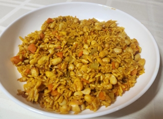 French Asian Fusion Northern Bean Pilaf