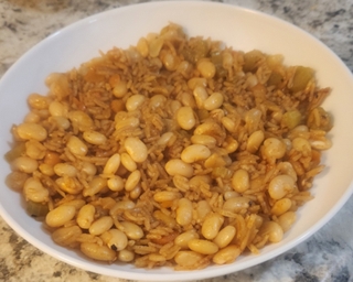 Southern Aligned Northern Bean Pilaf