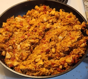 Southwest Skillet Chicken Beans & Rice
